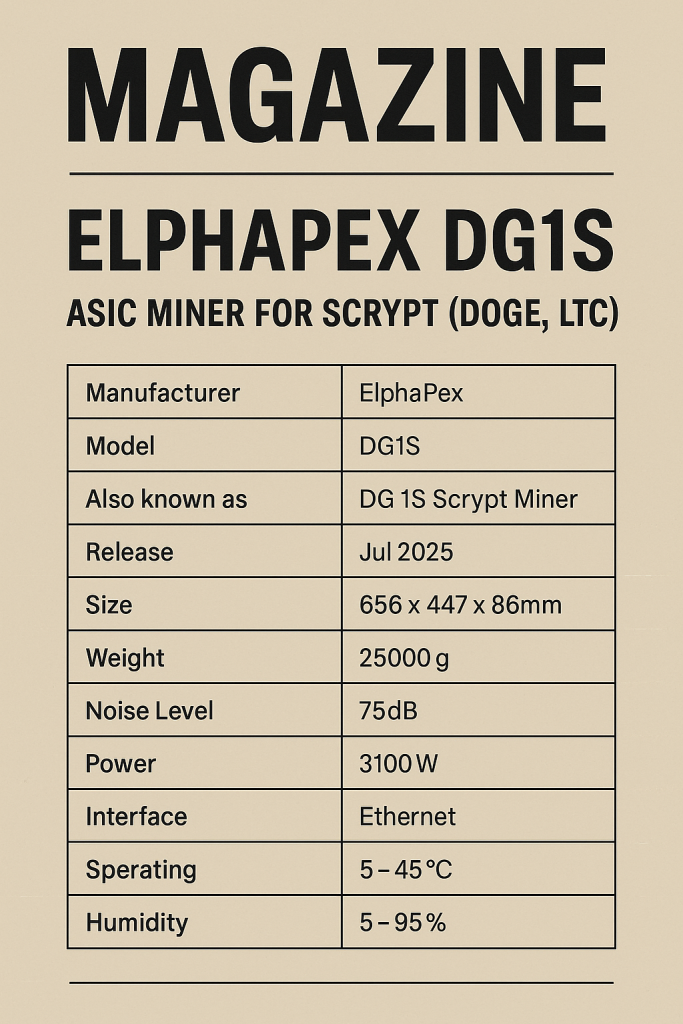 ElphaPex DG1S
