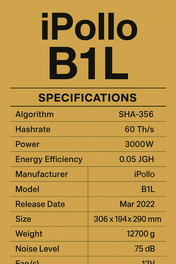 iPollo B1L

